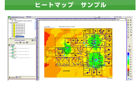 ヒートマップ　サンプル